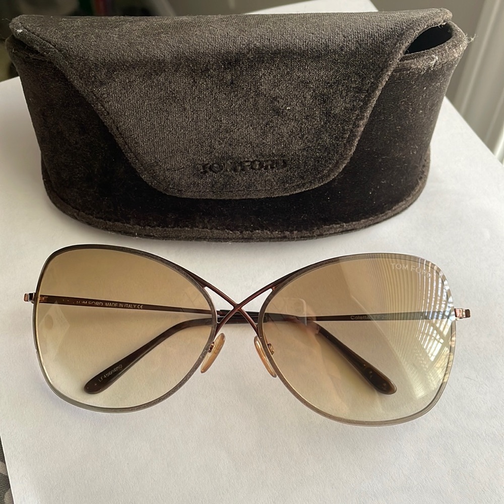 Tom Ford Colette Butterfly Sunglasses